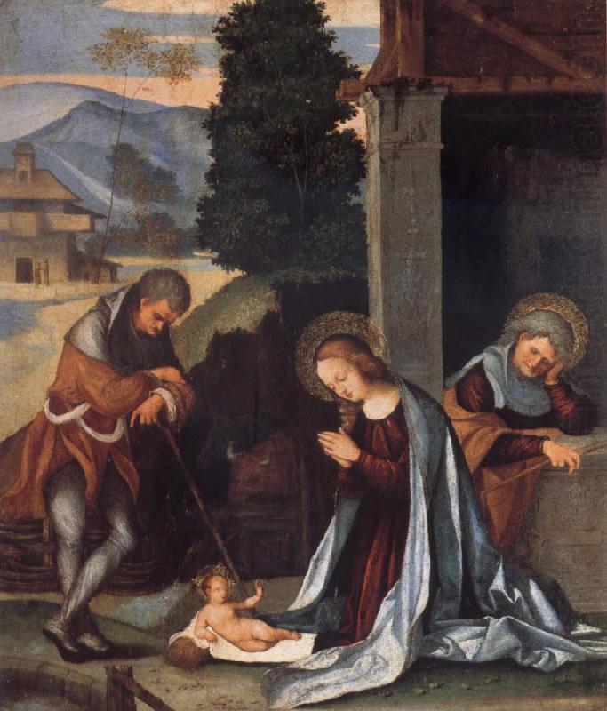 The Nativity, Lodovico Mazzolino